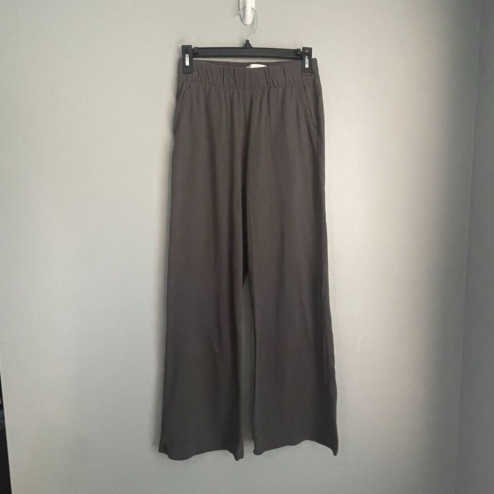 Talentless French Terry Wide Leg Lounge Pants Women’s Size S Elastic Waist Pants